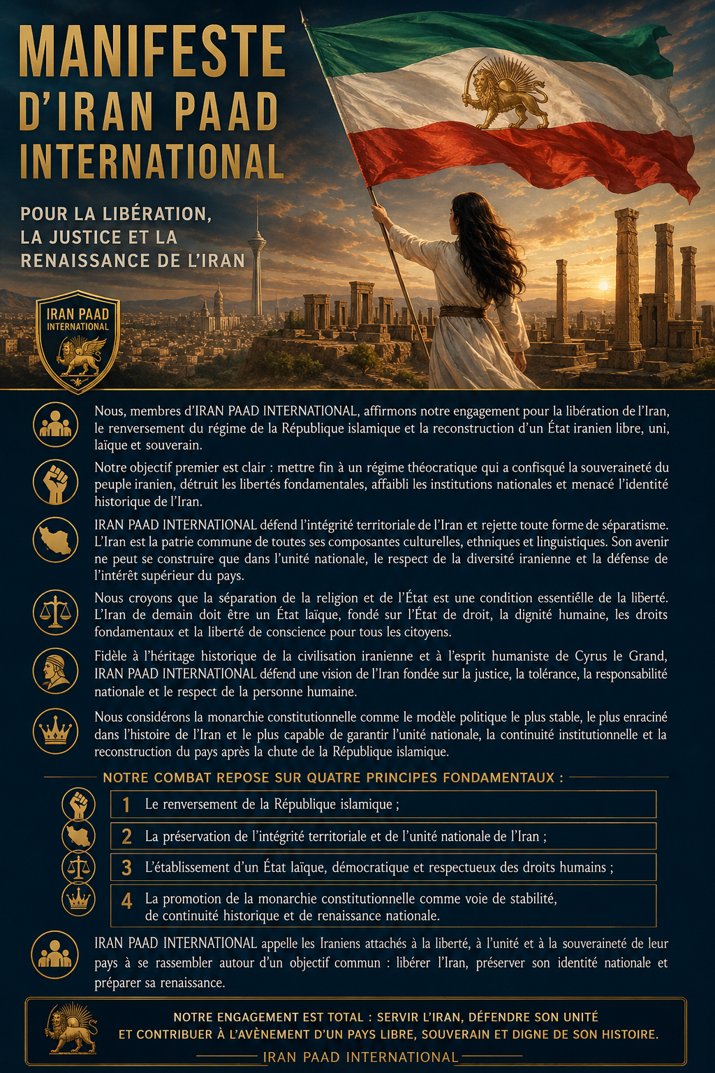 Manifeste d’Iran Paad