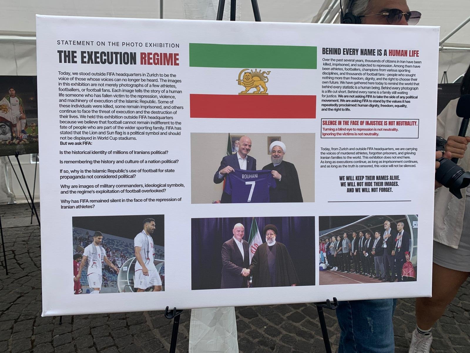 Le manifeste de l’exposition : « The Execution Regime ».